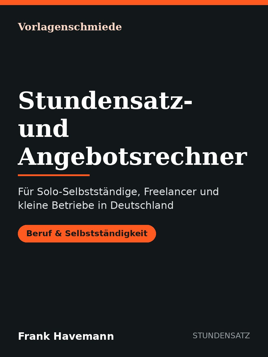 Stundensatz- und Angebotsrechner